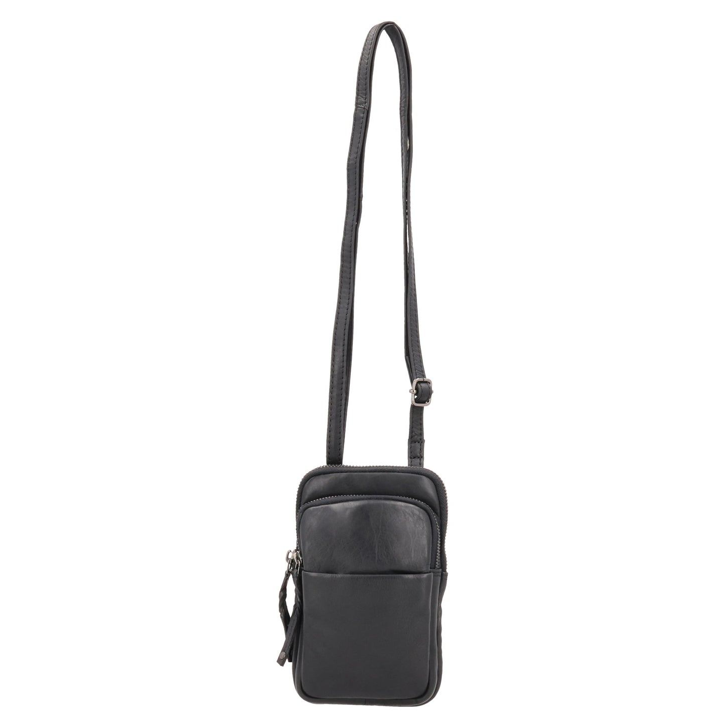 Shay Leather RFID Crossbody by Lady Conceal for Tasers and Pepper Spray