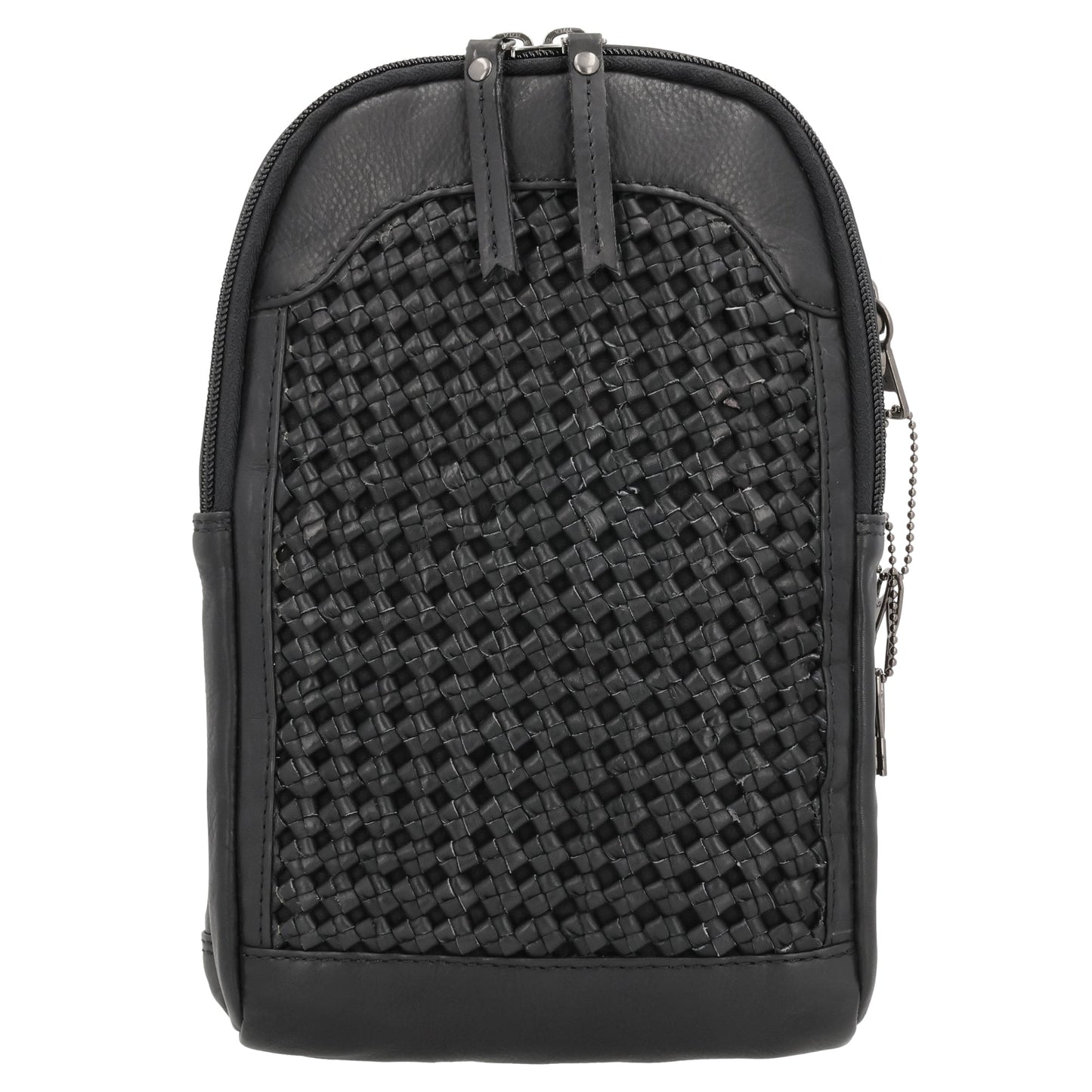 Concealed Carry Bristol Sling Leather Backpack by Lady Conceal