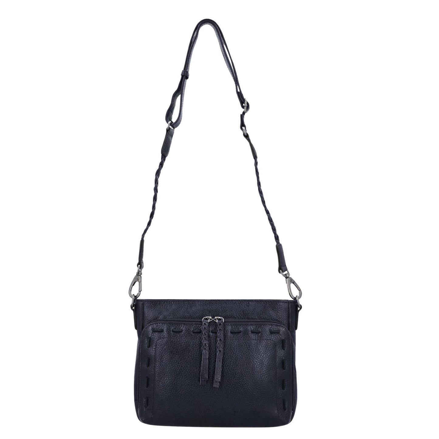 Concealed Carry Zoe Leather Crossbody by Lady Conceal