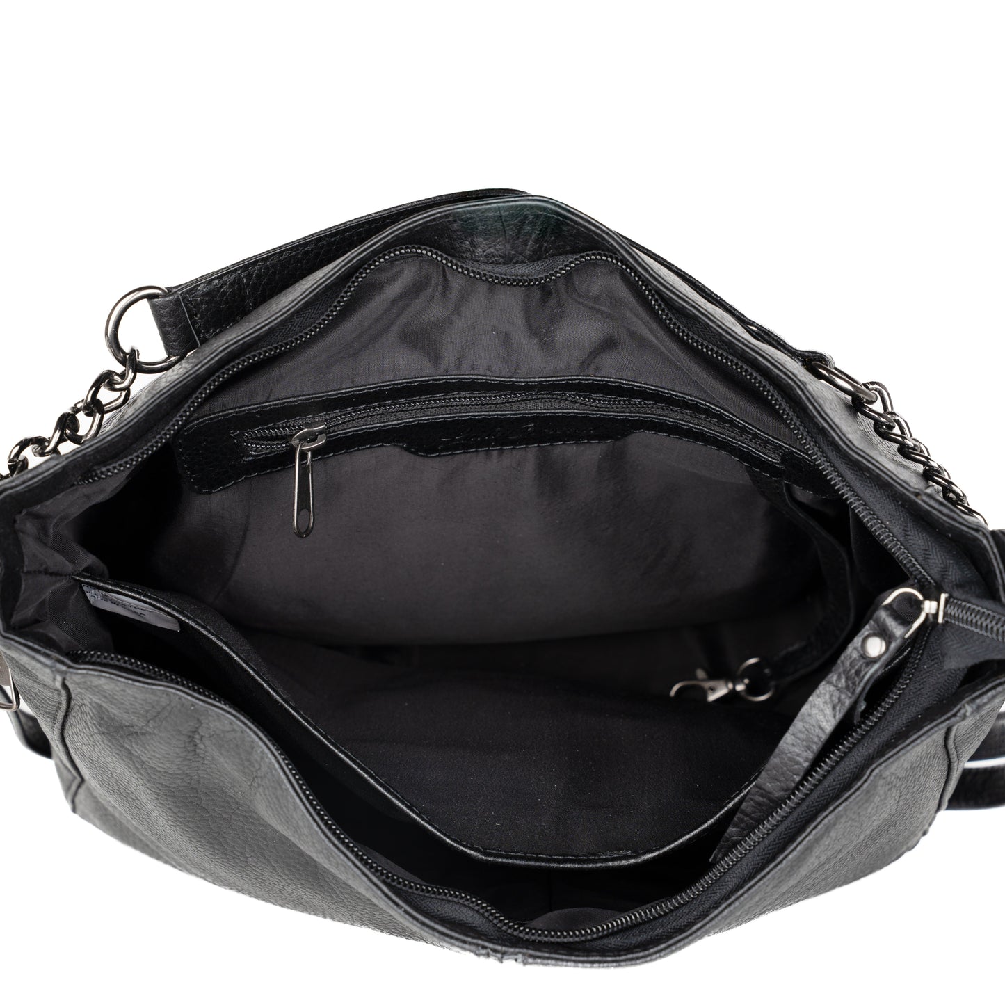Concealed Carry Ava Leather Hobo by Lady Conceal