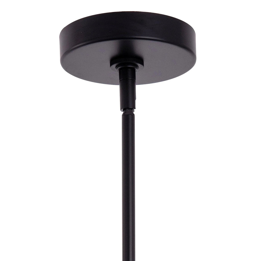Modern 1-Light Metal Dimmable Island Pendant Light