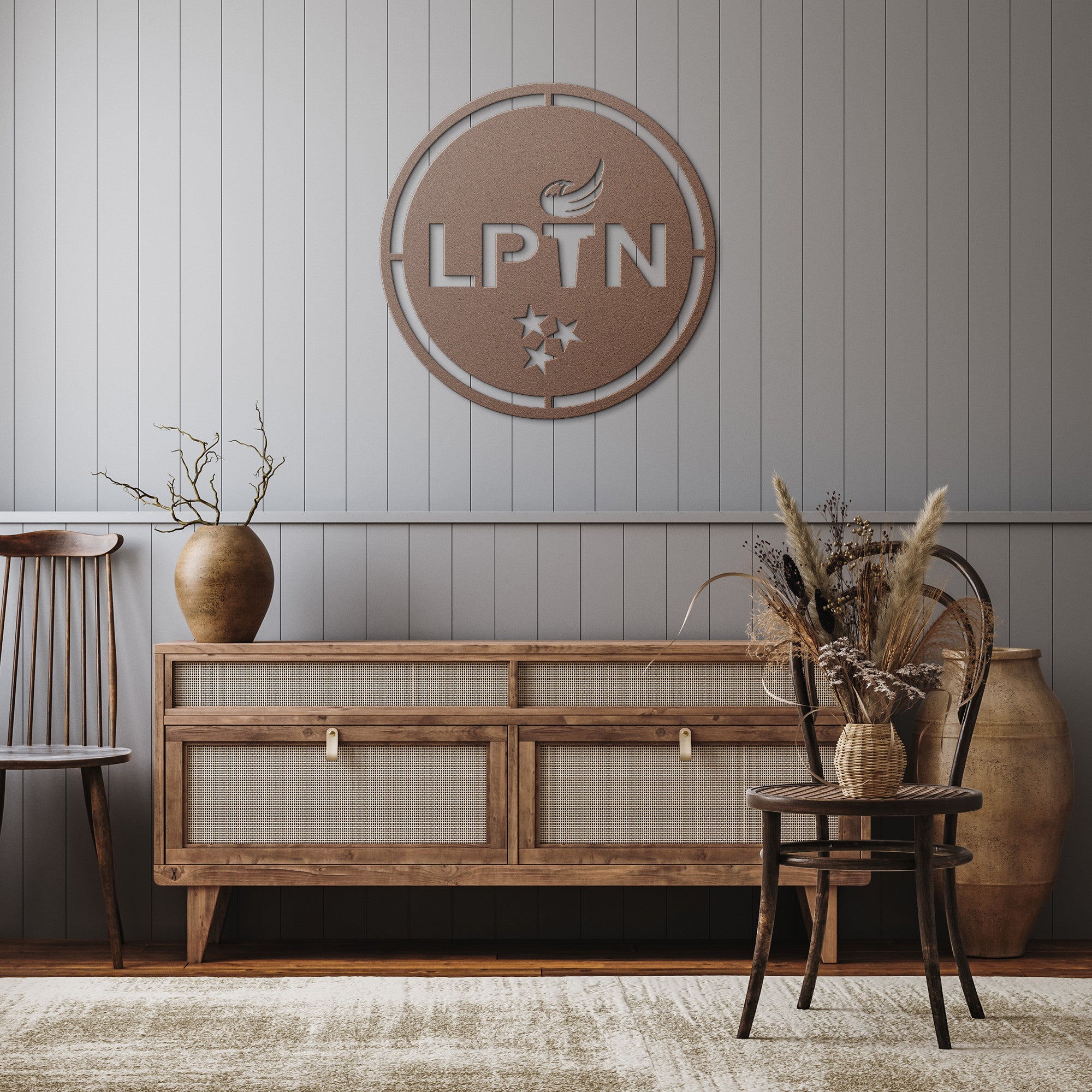 LPTN Metal Sign