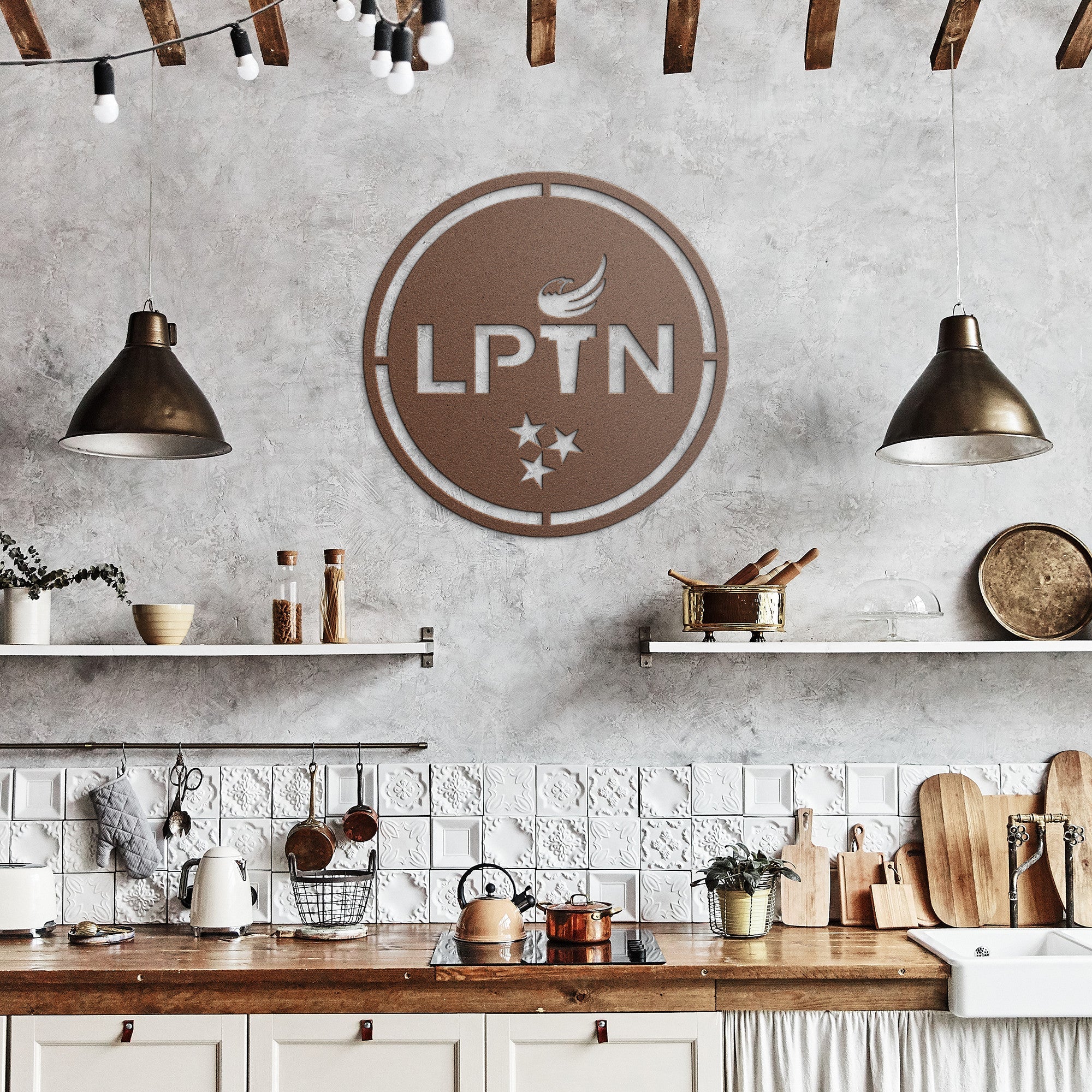 LPTN Metal Sign