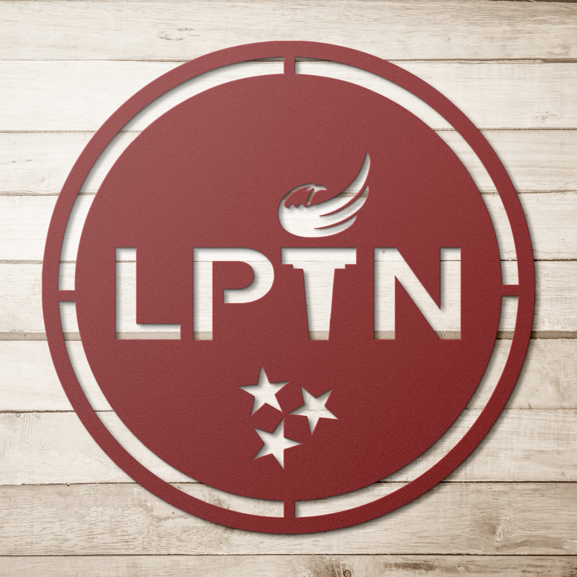 LPTN Metal Sign