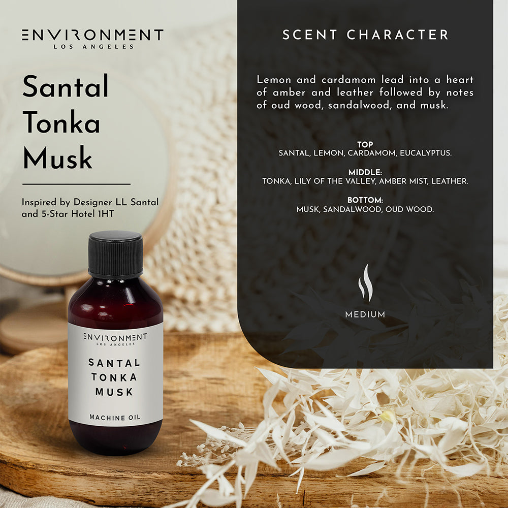 2oz Santal | Tonka | Musk Machine Diffusing Oil (Inspired by Le Labo Santal® and 1 Hotel®)