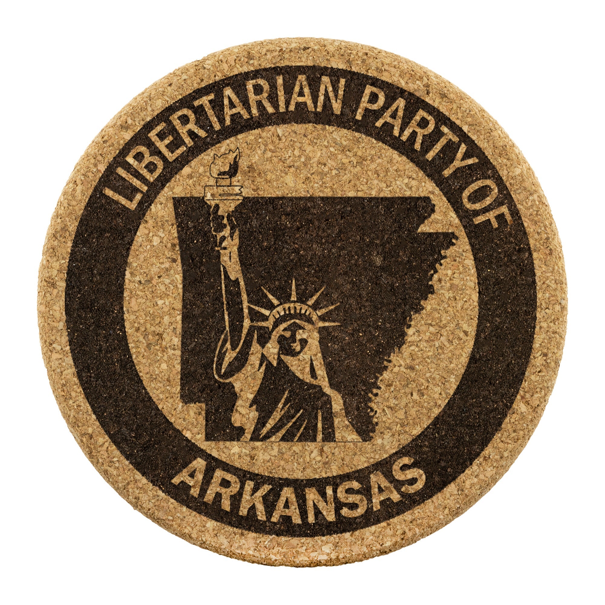 Libertarian Party of Arkansas Coaster