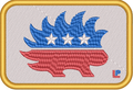 Libertarian Porcupine Morale Patch