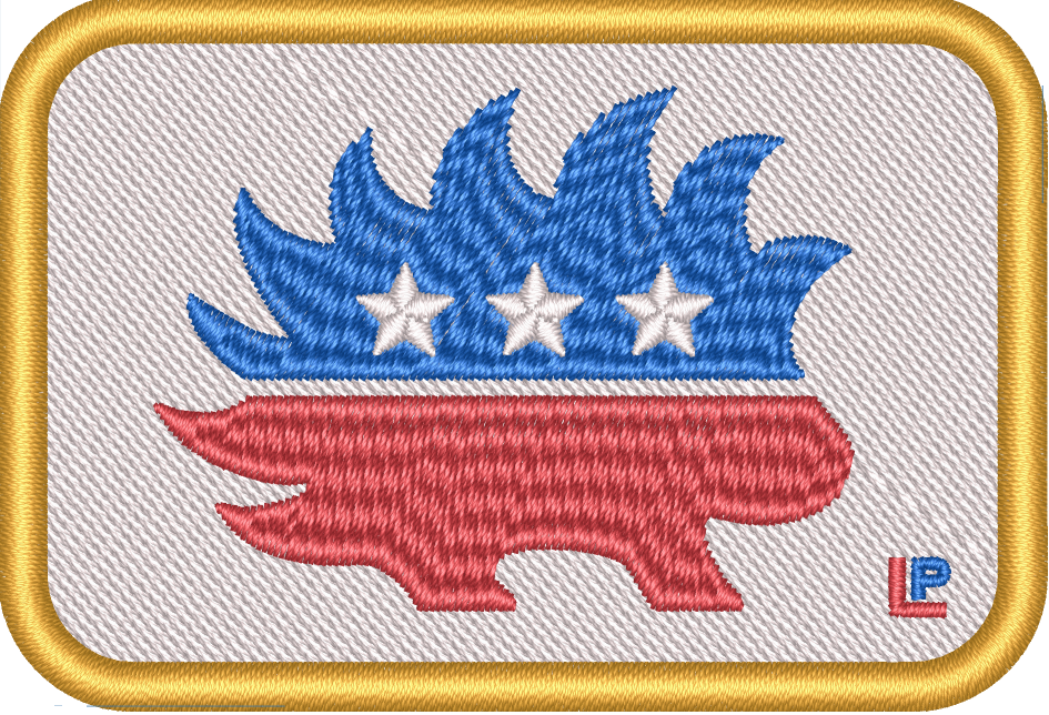 Libertarian Porcupine Morale Patch