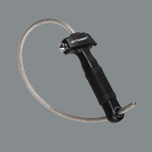 Stinger Life-Saving Whip Car Emergency Tools (Black)