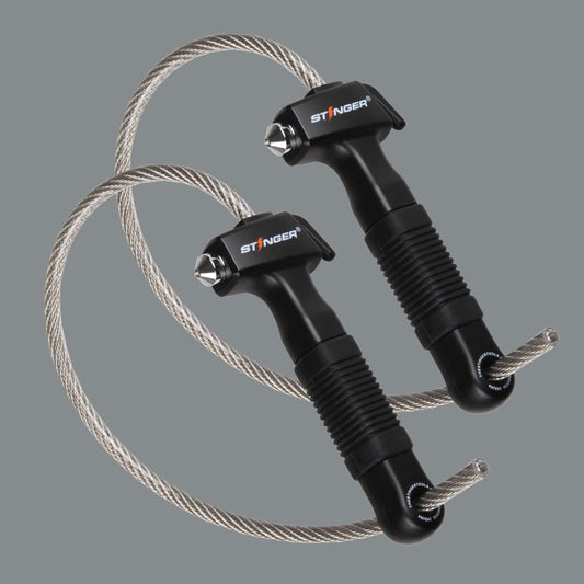 Stinger Life-Saving Whip Car Emergency Tools (2 pcs bundle deal)