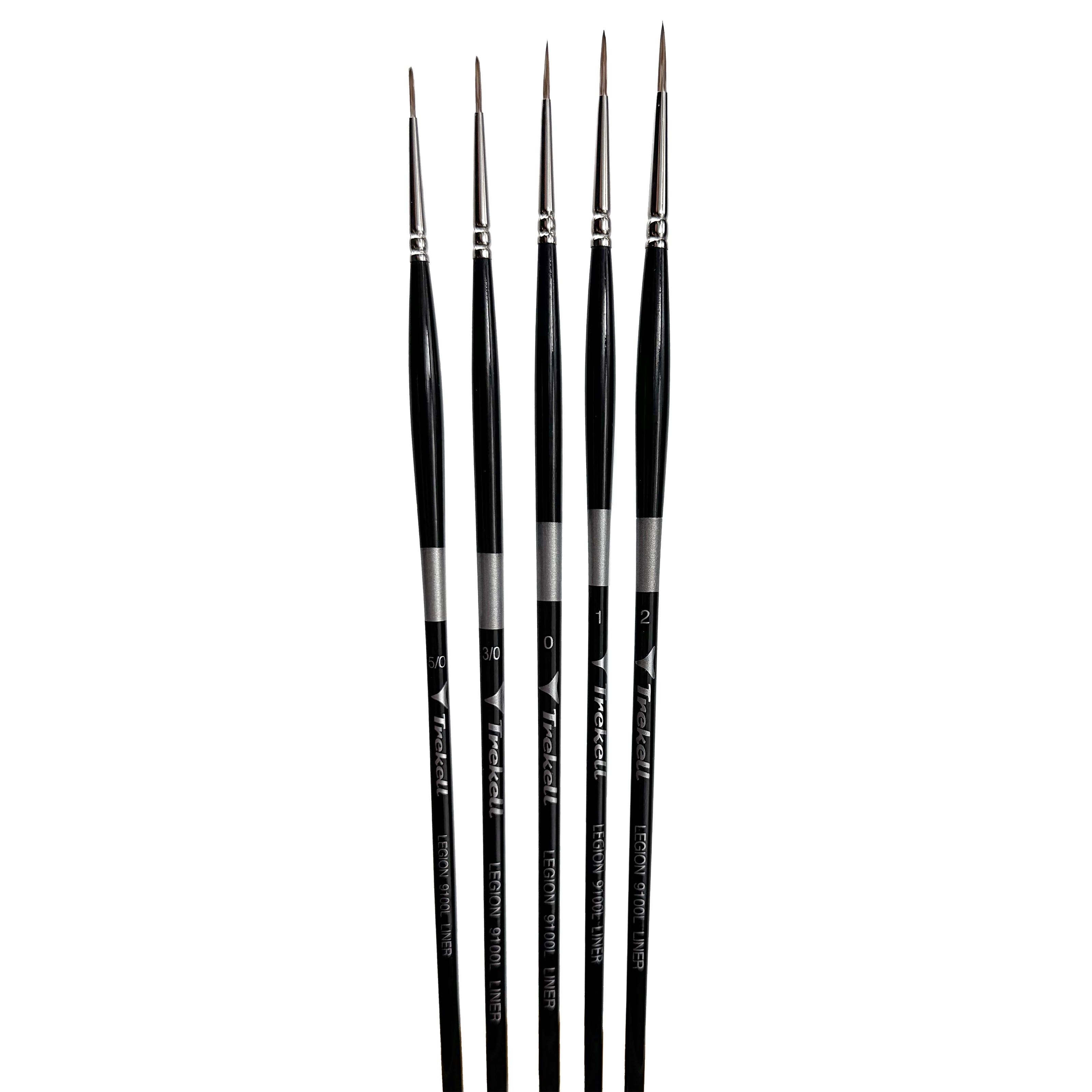 Trekell Legion Complete Liner Brush Set - Long Handle