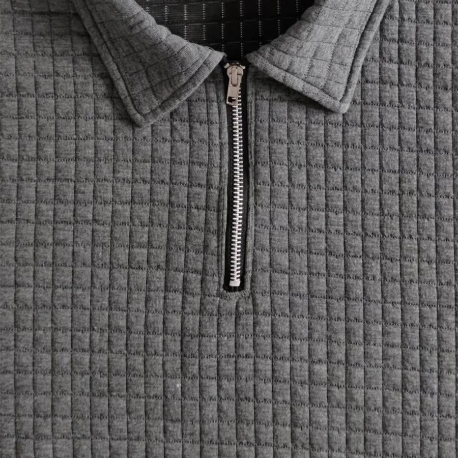 Casual men slight stretch waffle top & shorts set