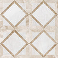 Bear Clear Ice Diana Royal, Paradise 13 9/16"x13 9/16" Polished Kent Marble Mosaic
