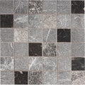 Black Night 12"x12" Textura 2"x2" Marble Mosaic