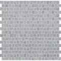 Alpha Blue Honed 12"x12" Offset 5/8"x5/8" Marble Mosaic