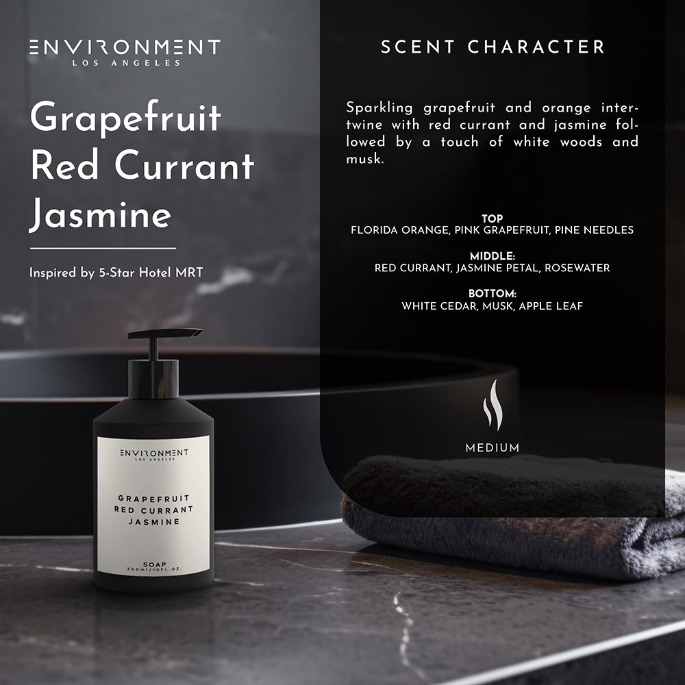 Grapefruit | Red Currant | Jasmine Hand Soap (Inspired by Marriott Hotel®)