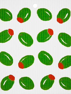 Wash Towel - Olives
