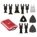 Milwaukee 49-10-9114 MILWAUKEE® Universal Fit OPEN-LOK™ 15PC Oscillating Multi-Tool Blade Kit w/ Modular Case