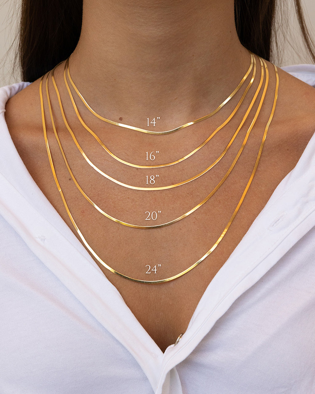 Sterling Silver Herringbone Chain