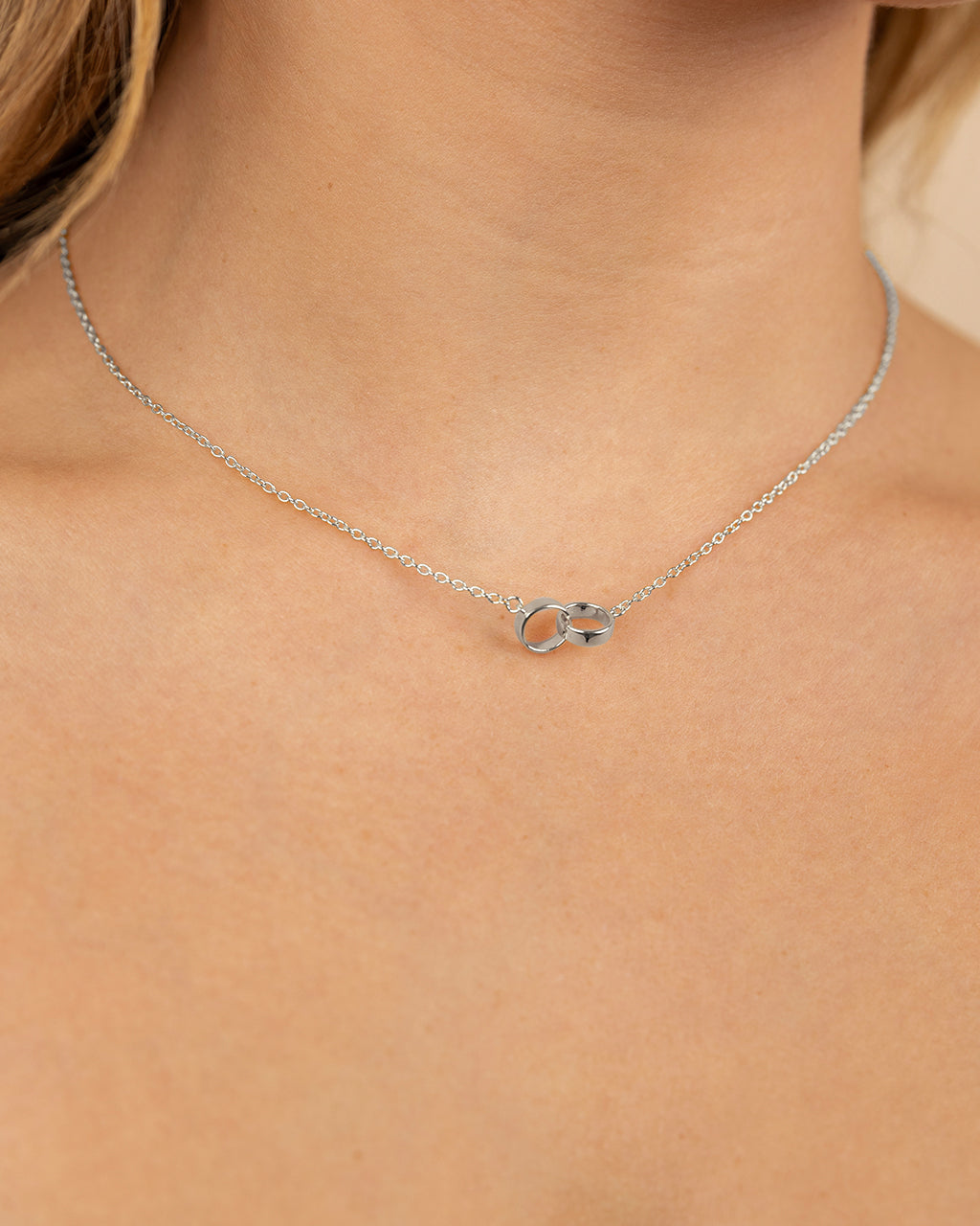 Sterling Silver Amor Necklace