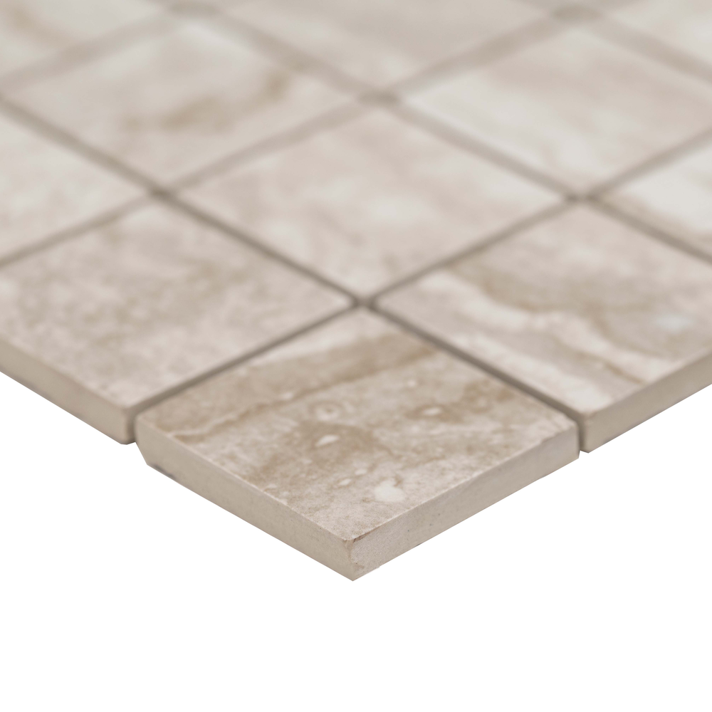 Bernini Camo 12"x12" Matte Porcelain Mesh-Mounted Mosaic Tile - MSI Collection