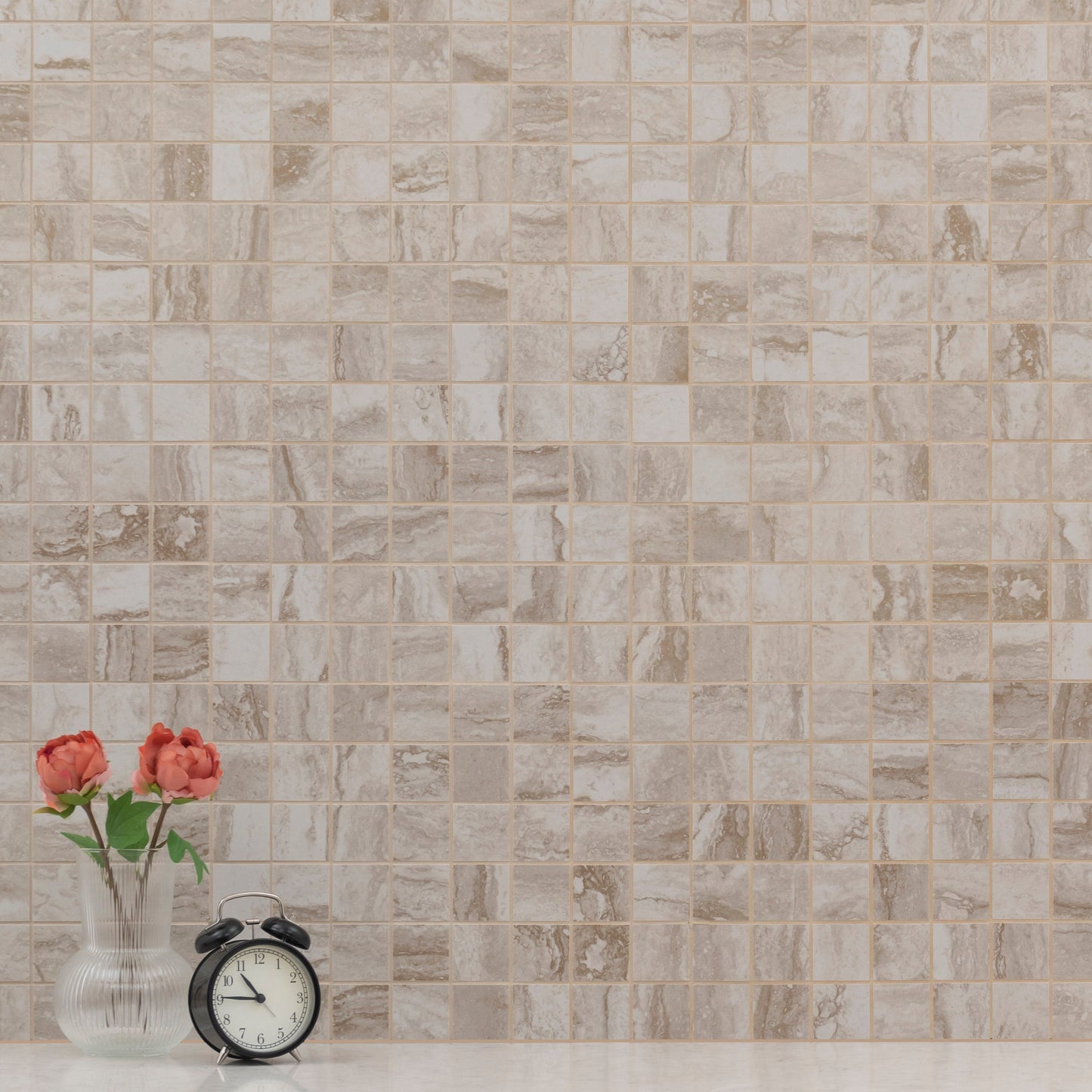 Bernini Camo 12"x12" Matte Porcelain Mesh-Mounted Mosaic Tile - MSI Collection