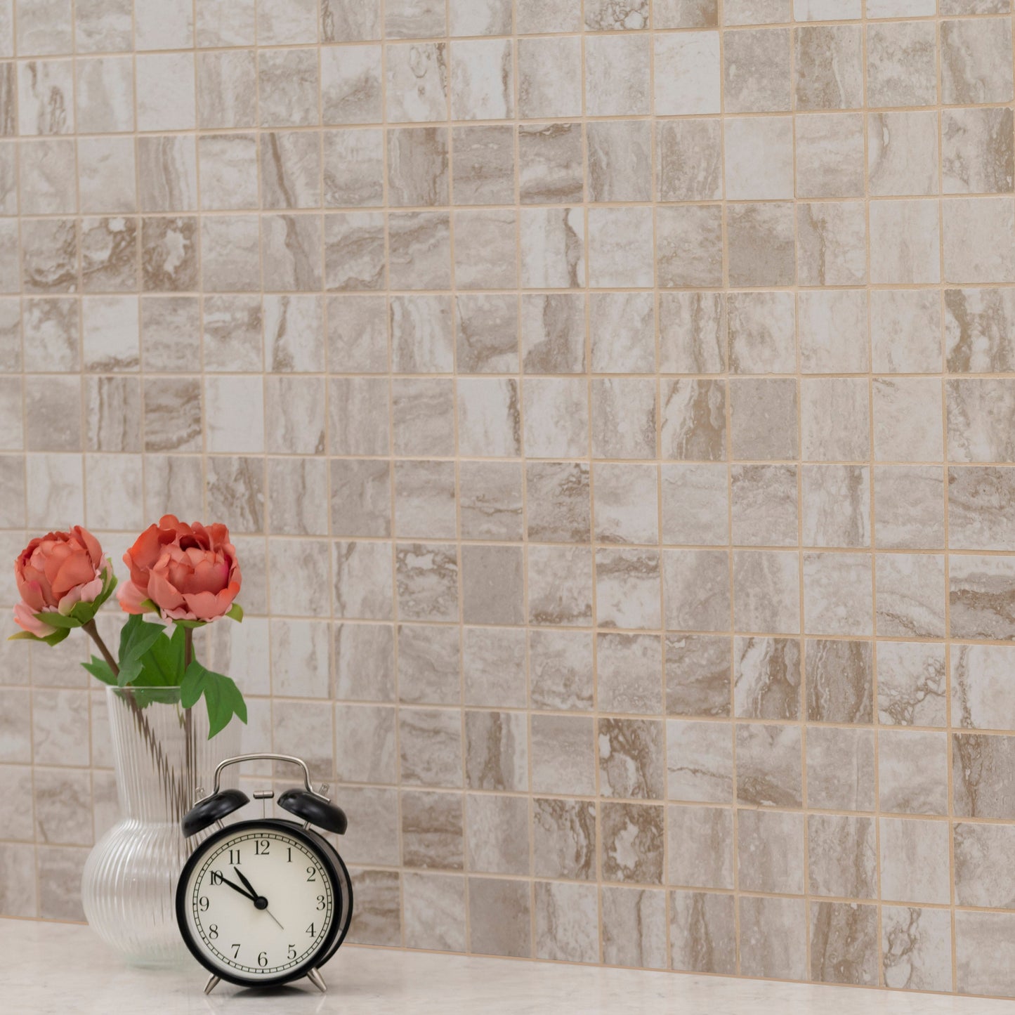 Bernini Camo 12"x12" Matte Porcelain Mesh-Mounted Mosaic Tile - MSI Collection