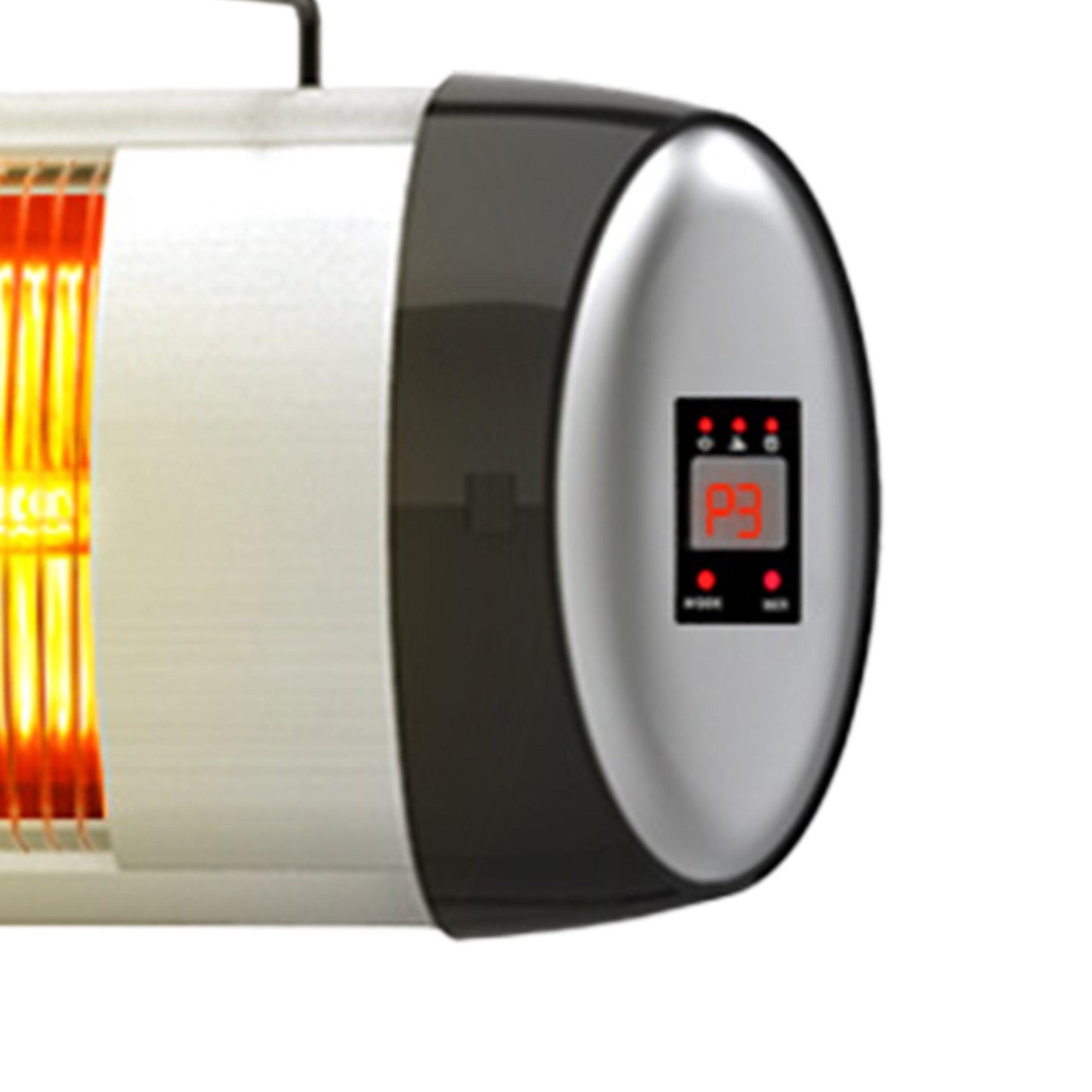 Porch Garden Electric Thermostat Patio Heater Standing Garden 1500W Infrared Heater with Remote Control Outdoor/Indoor