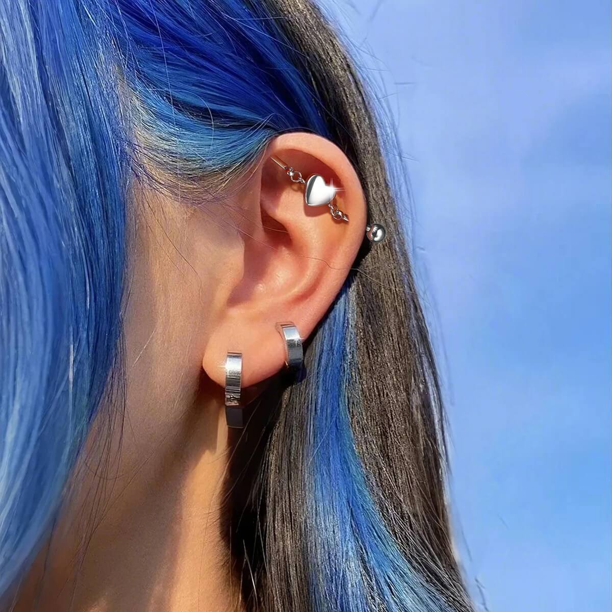 Heart Industrial Barbell