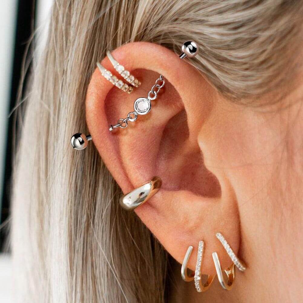 CZ Chain Industrial Barbell