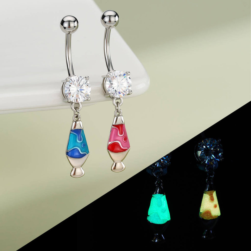 Oufer X Roly Glow-in-the-Dark Night Lamp Belly Ring