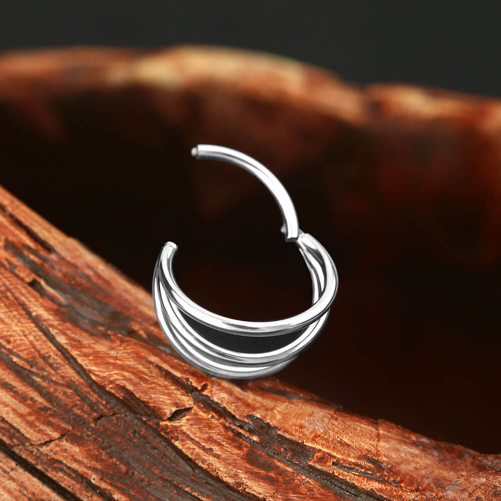 Triple Layer Hinged Segment Cartilage Ring