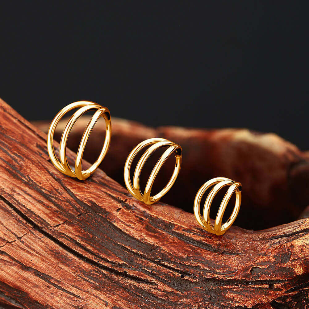 Triple Layer Hinged Segment Cartilage Ring