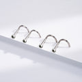 2PCS Titanium HalfBall Nose Screw Studs