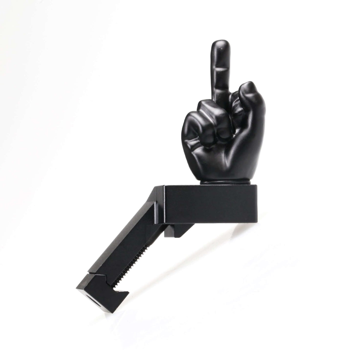 Black Color Novelty Finger Iron Sight Set - Offset 45 Degree (Middle Finger & OK Hand)