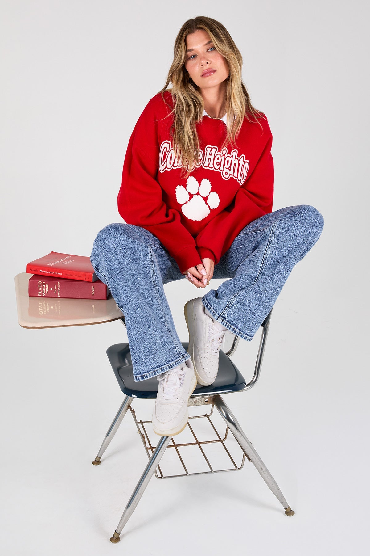 Women's Luxe Britney Wide Leg Jeans