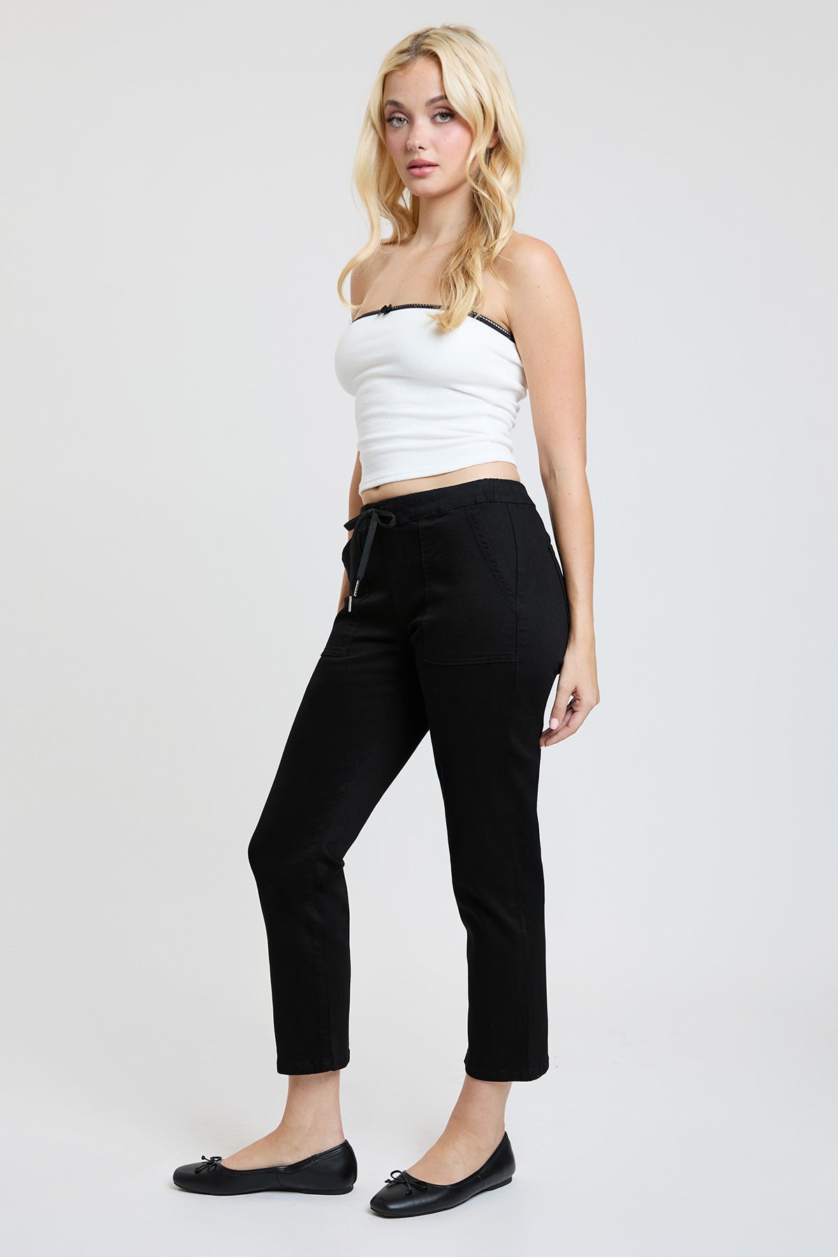 Women's High Rise Pull On Straight Jogger
