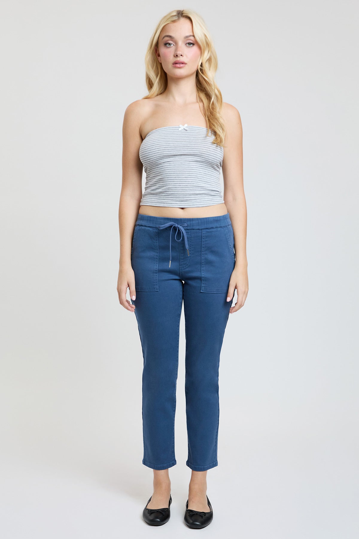 Women's High Rise Pull On Straight Jogger