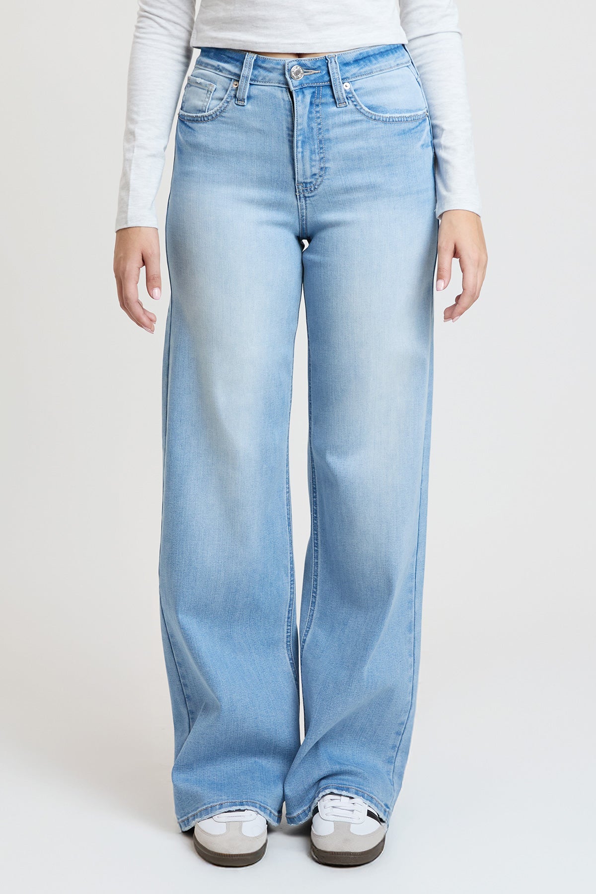 Women's Super Soft High Rise Wide Leg Jeans