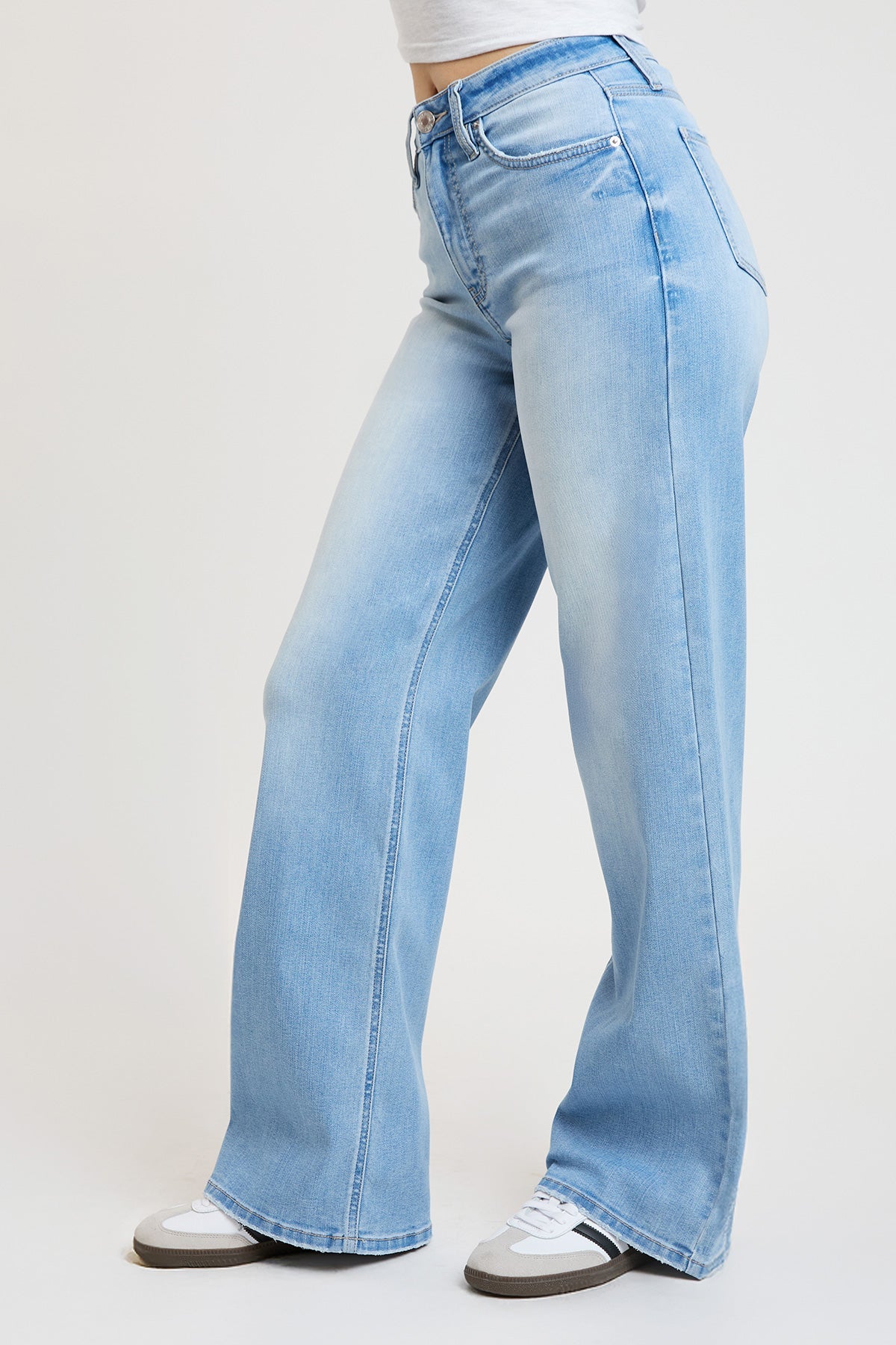 Women's Super Soft High Rise Wide Leg Jeans