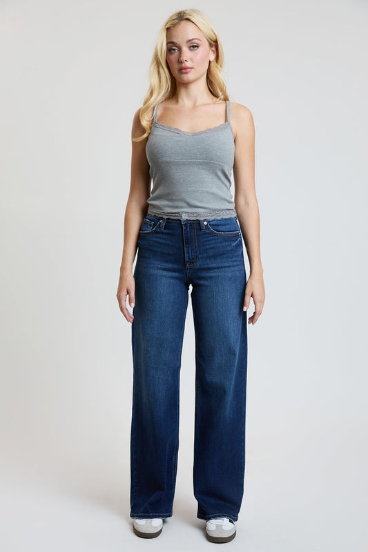 Women's Super Soft High Rise Wide Leg Jeans