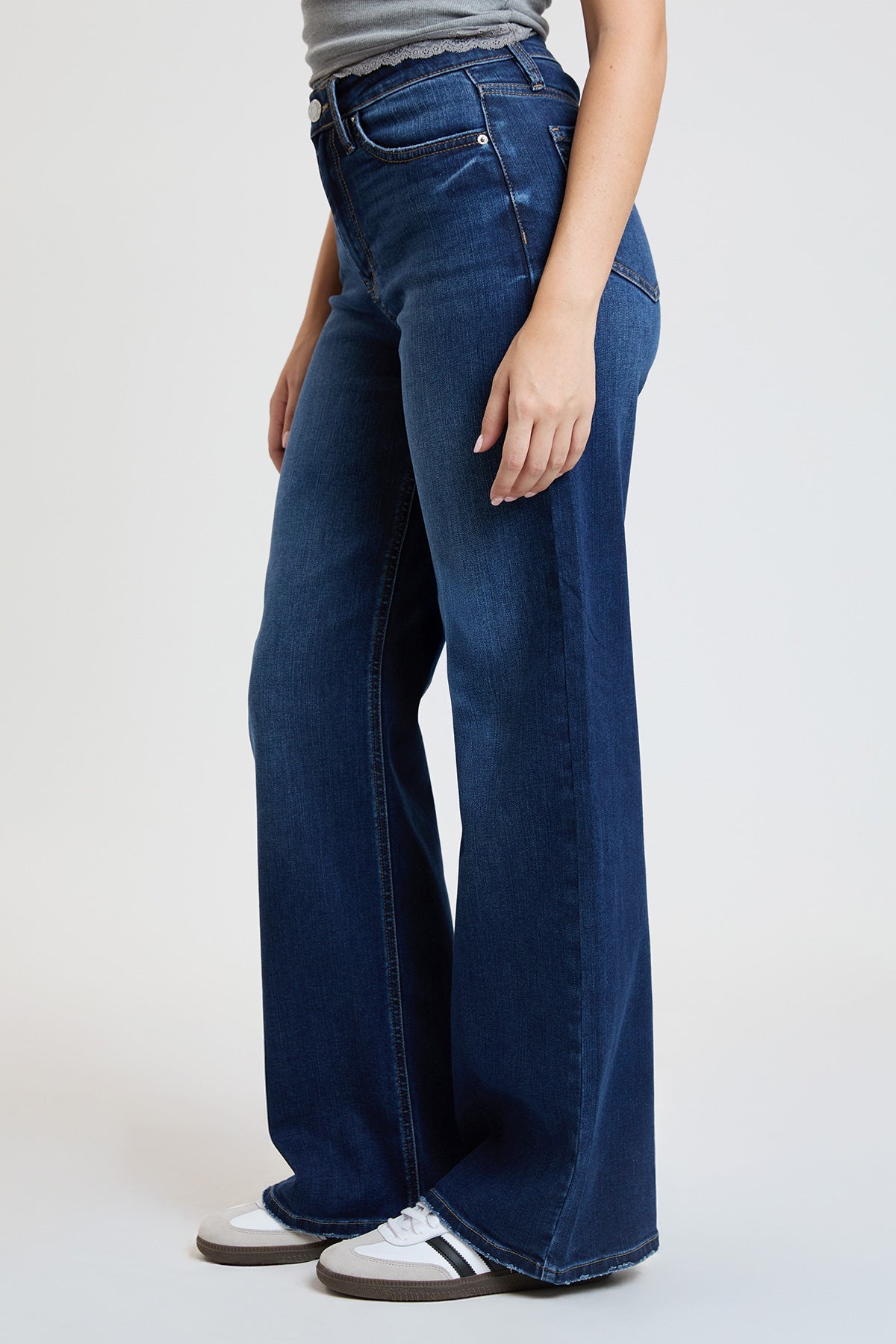 Women's Super Soft High Rise Wide Leg Jeans