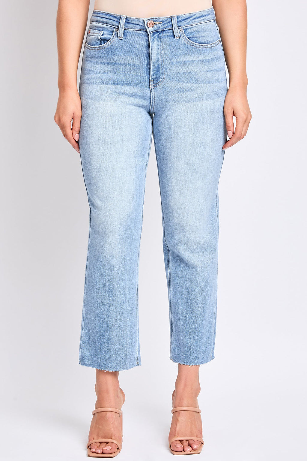 Women's Cropped Straight Jeans