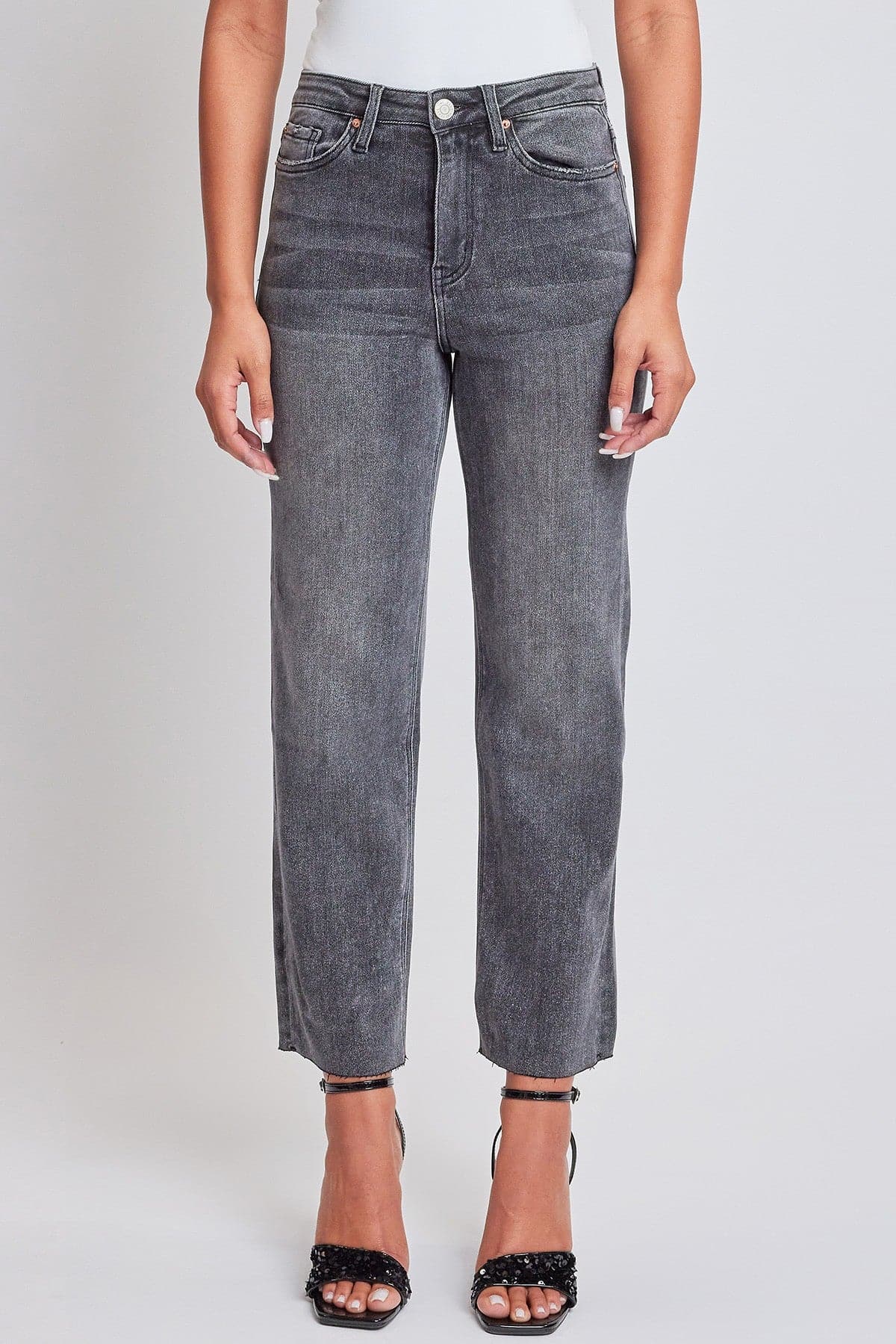 Women's Luxe Cropped Straight  Jeans