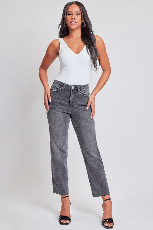 Women's Luxe Cropped Straight  Jeans