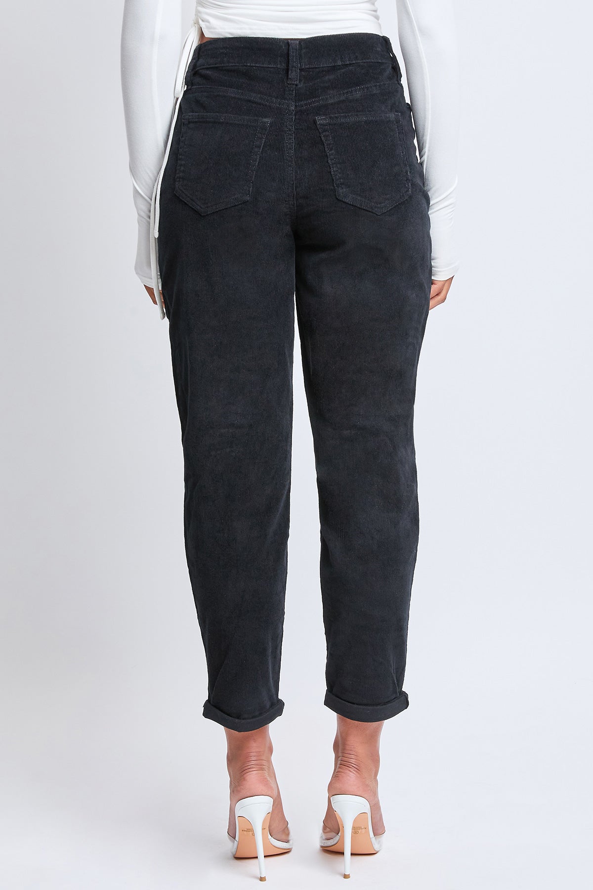 Women's Corduroy Mom Fit Pants