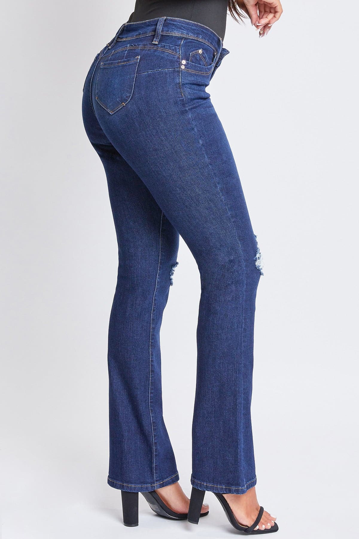 Women's WannaBettaButt Mid-Rise Bootcut Jeans
