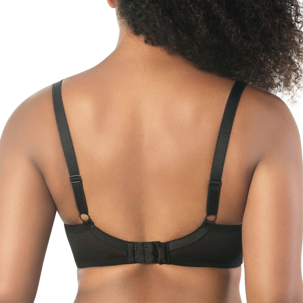 Charlotte Underwire Full Bust Padded Bra - Black