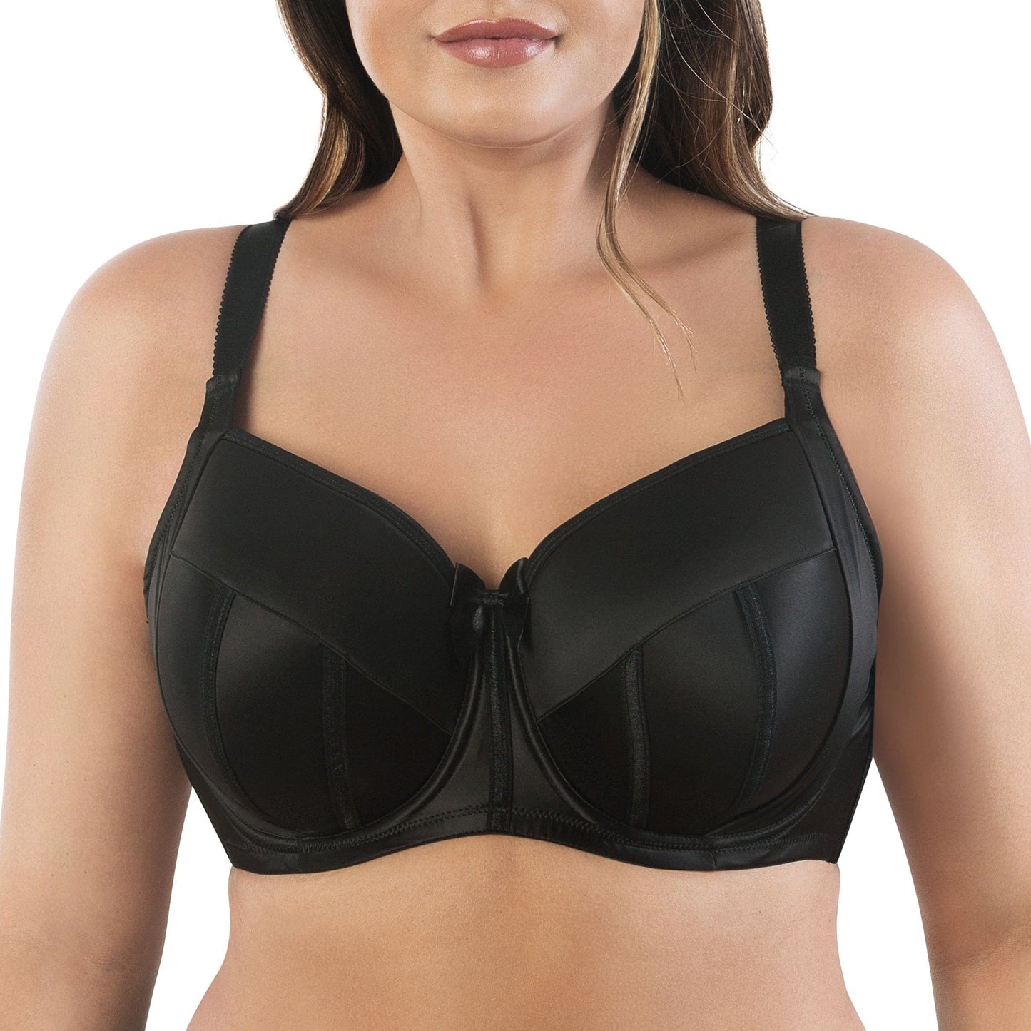 PARFAIT Charlotte 6901 Women's Full Busted and Full Figured Sexy Padded Bra - Black