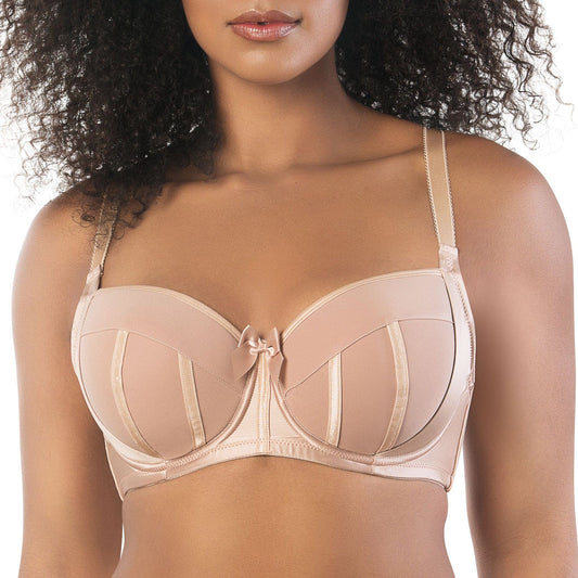 PARFAIT Charlotte 6901 Women's Full Busted and Full Figured Sexy Padded Bra - T. Nude